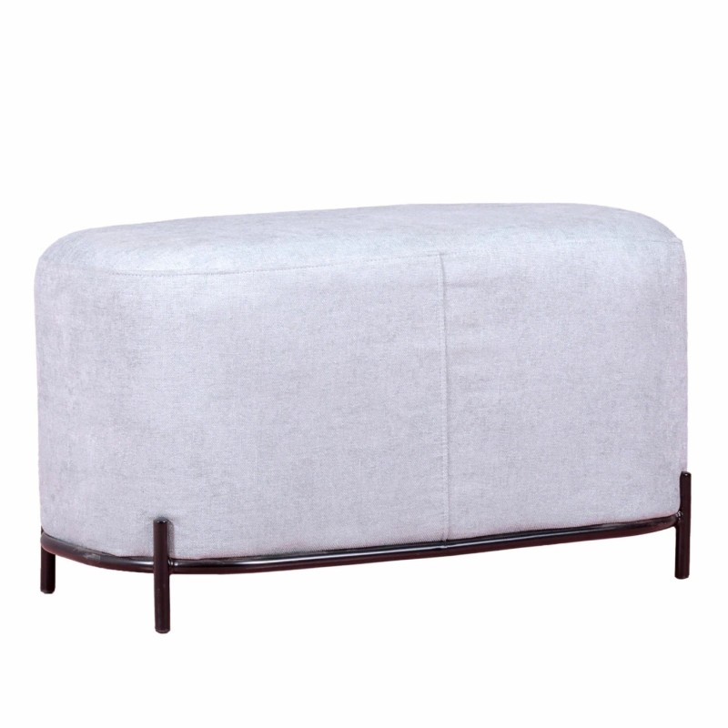 Apoio para os pés do sofá Clair Loveseat de design minimalista