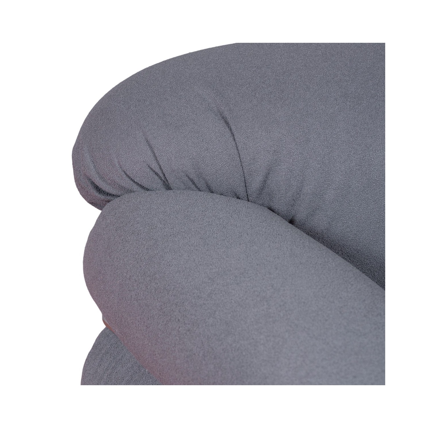 SOFA OLYMPIA DE 1 PLAZA TAPIZADO EN TEJIDO SHERPA