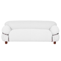 SOFA OLYMPIA DE 2 PLAZAS TAPIZADO EN TEJIDO SHERPA