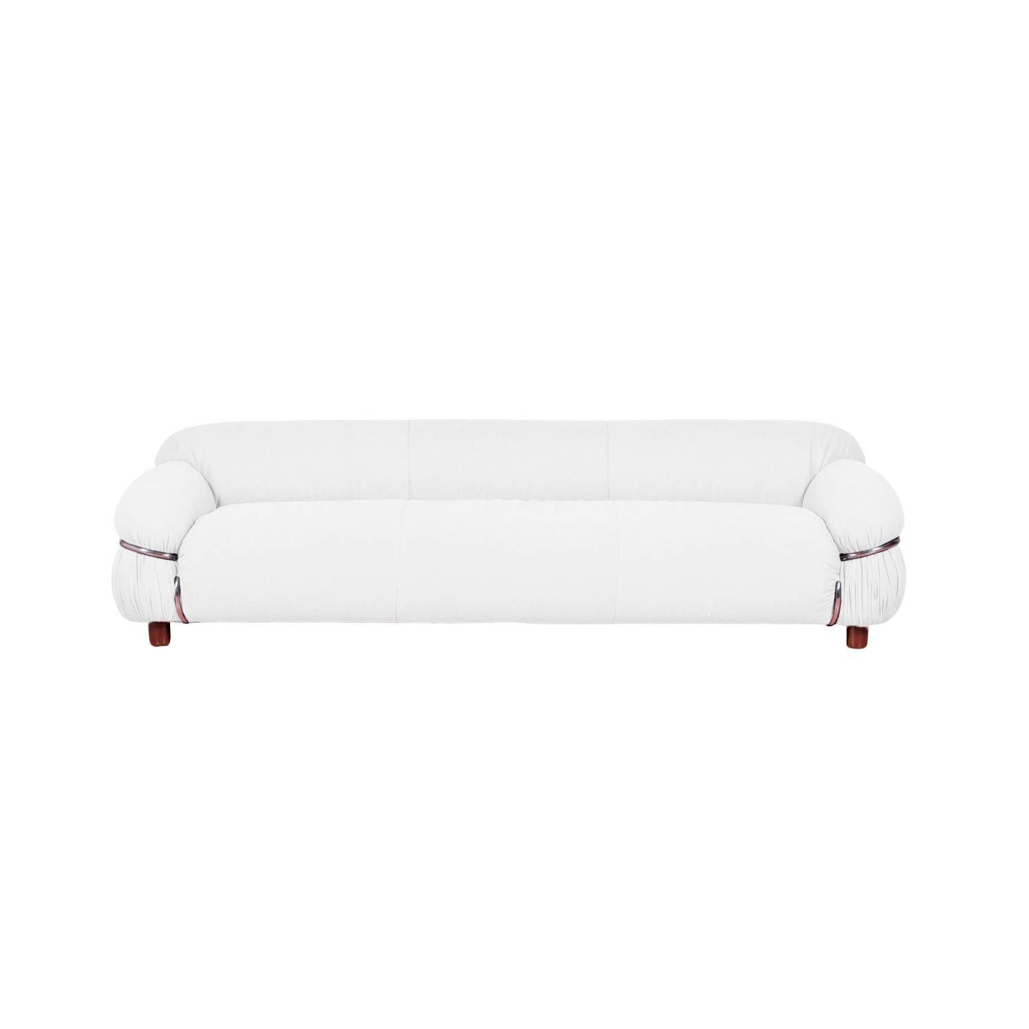 SOFA OLYMPIA DE 3 PLAZAS TAPIZADO EN TEJIDO SHERPA