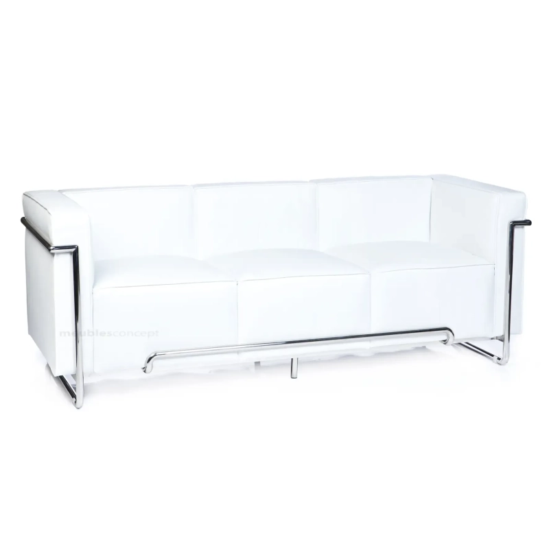 3-Sitzer Ledersofa Torino Nest Dream - 7