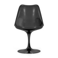 Krzesło Lotus All Black z bawełnianą poduszką FURNMOD - 22
