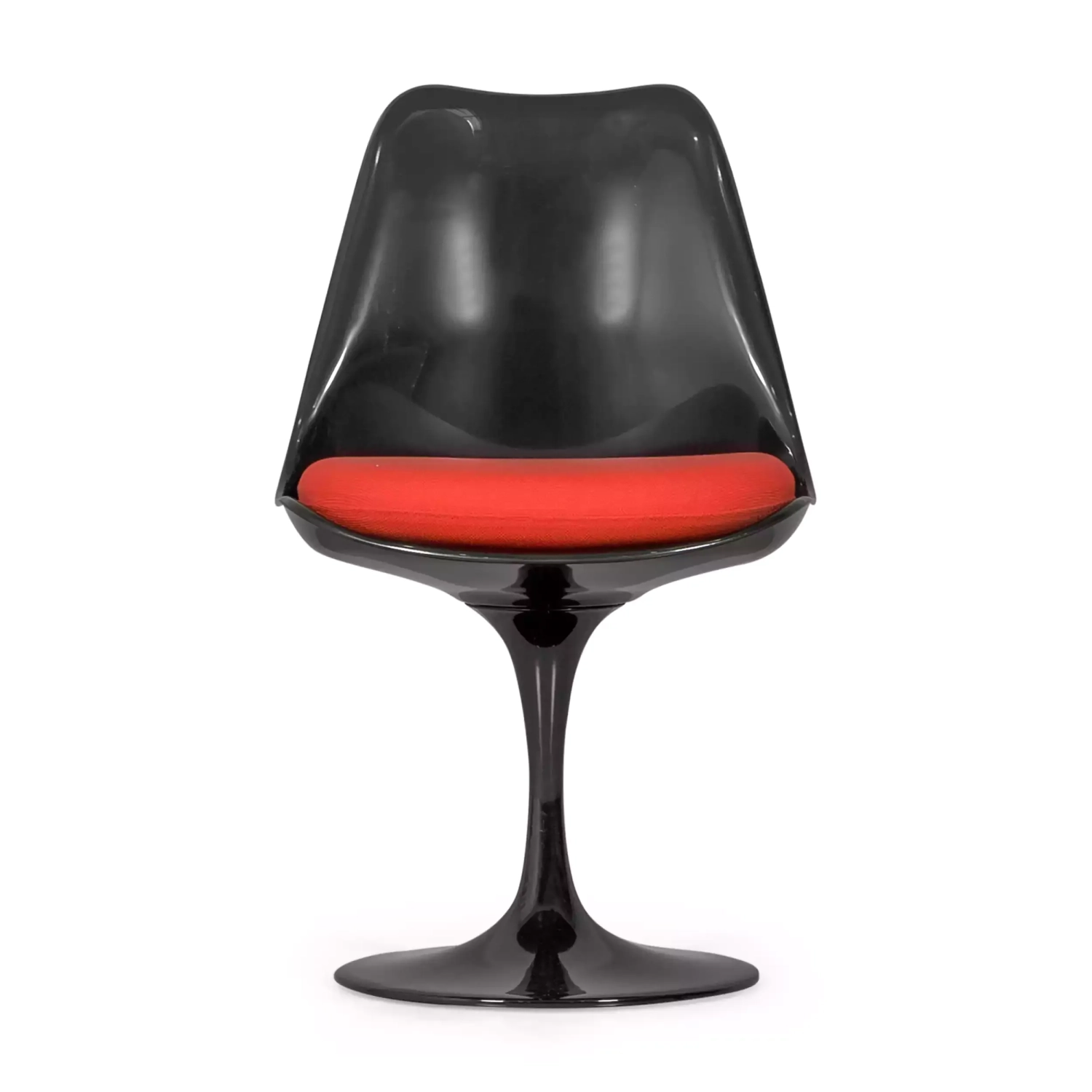 Lotus Chair All Black with cotton cushion FURNMOD - 3