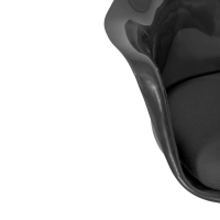 Chaise Lotus Arms All Black avec coussin en coton FURNMOD - 5
