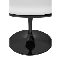 Stuhl Lotus Arms All Black mit Baumwollkissen FURNMOD - 34