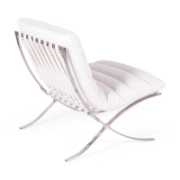 Design fauteuil bekleed met synthetisch leer - Madrid Nest Dream - 16