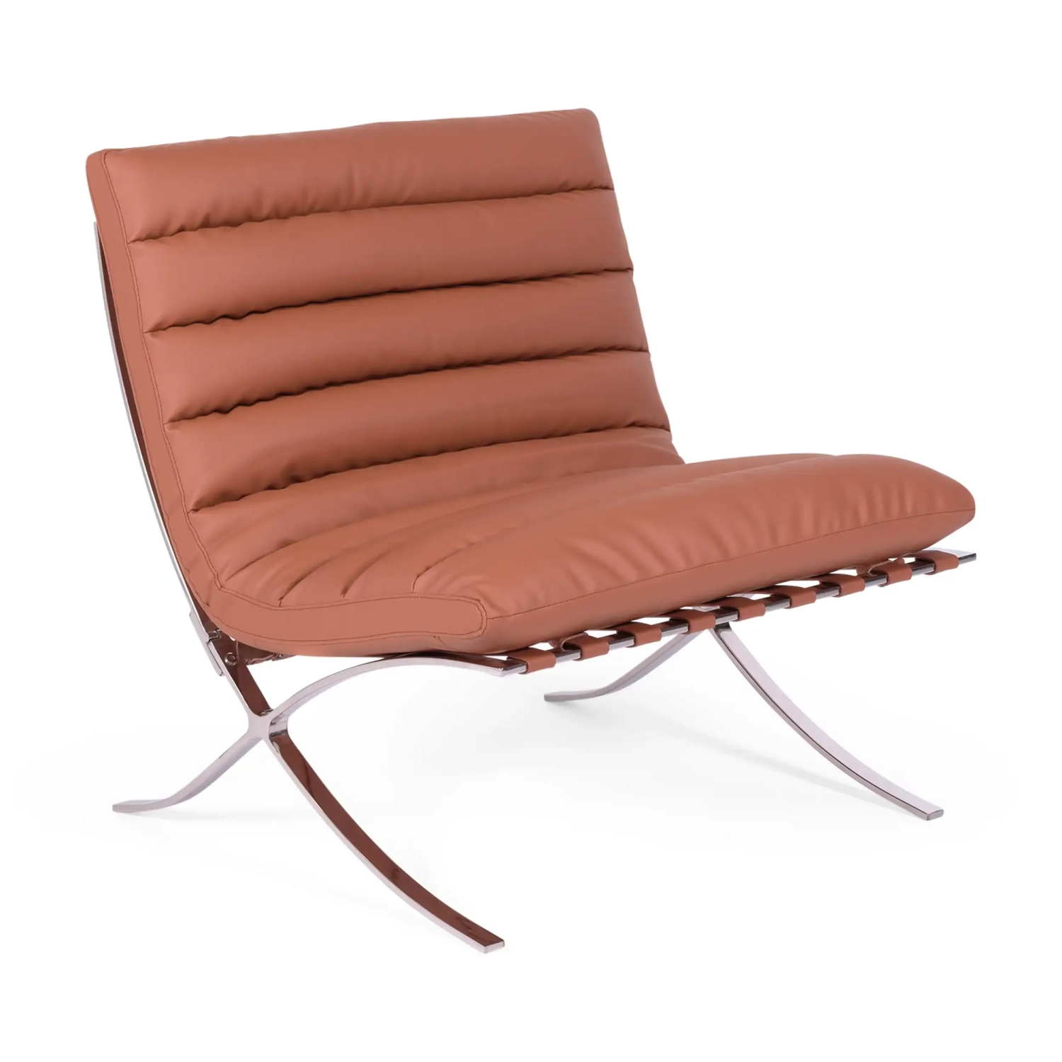 Design fauteuil bekleed met synthetisch leer - Madrid Nest Dream - 17