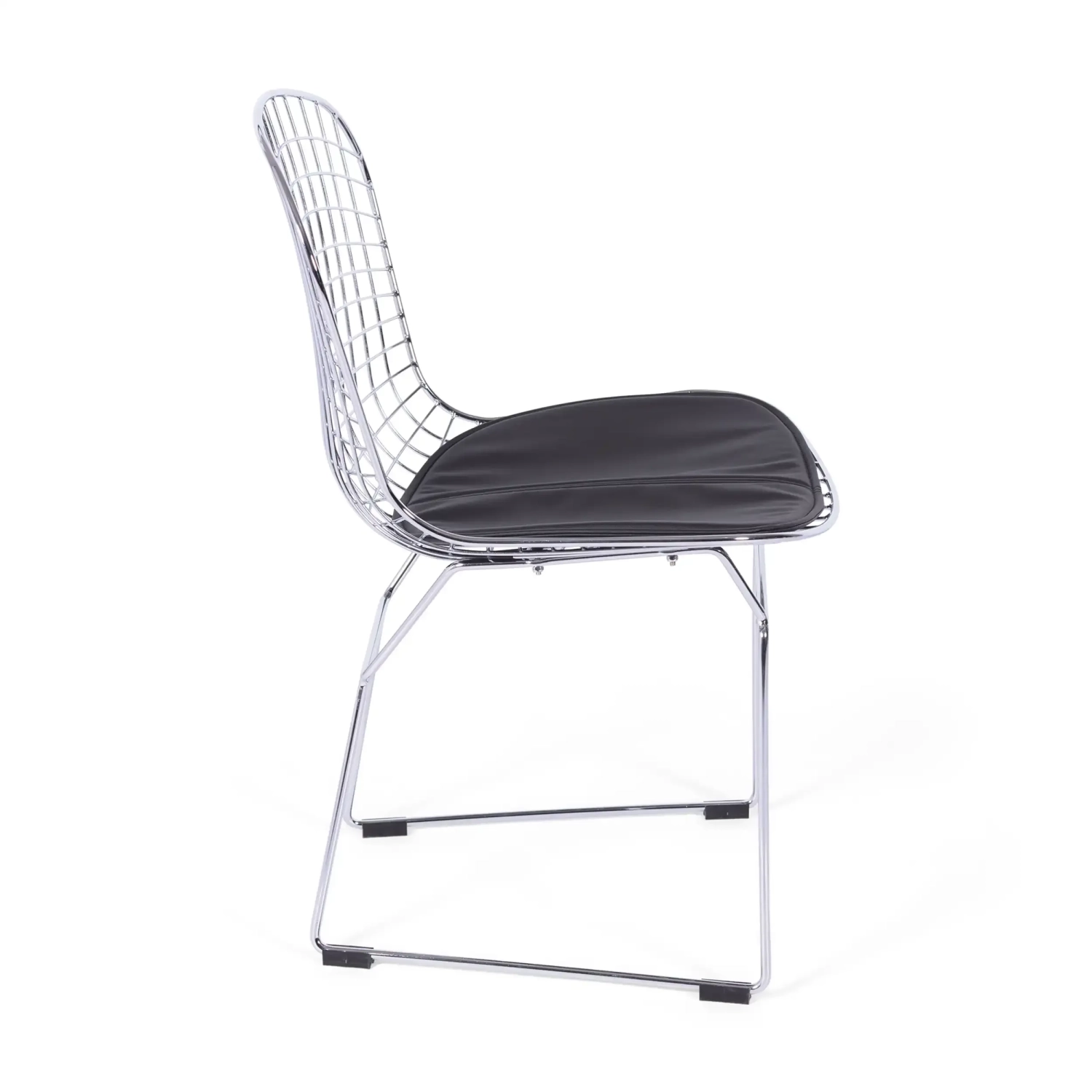 Eetkamerstoel in verchroomd staal Berta FURNMOD - 5