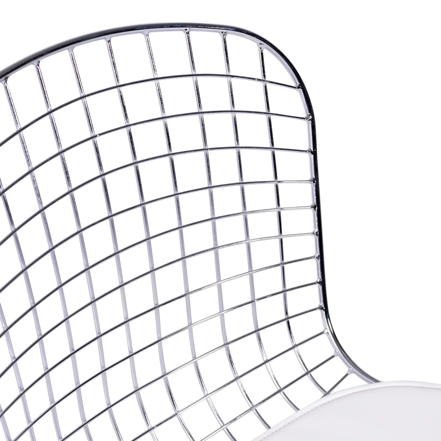 Chaise de salle à manger en acier chromé Berta FURNMOD - 12