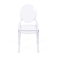 Sedia da pranzo Lousiana trasparente FURNMOD - 3