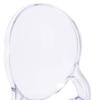 Lousiana transparent dining chair FURNMOD - 5