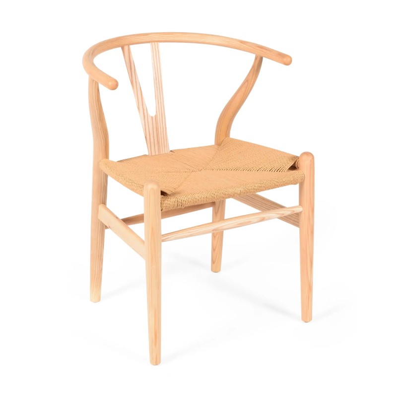 Chaise Wish CH24 Artisanale en Bois de Frêne