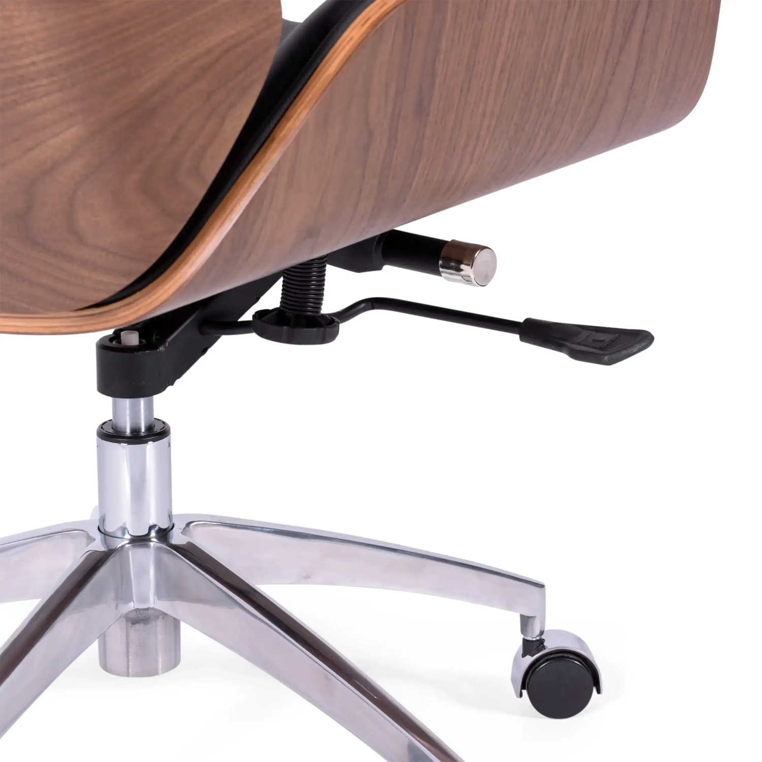 Sedia da ufficio in pelle italiana e legno di noce Nordic Nest Dream - 10
