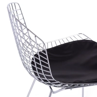 Berta Stuhl "High Quality" aus Verchromtem Stahl FURNMOD - 6