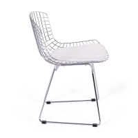 Chaise Berta "Haute Qualité" en Acier Chromé FURNMOD - 13