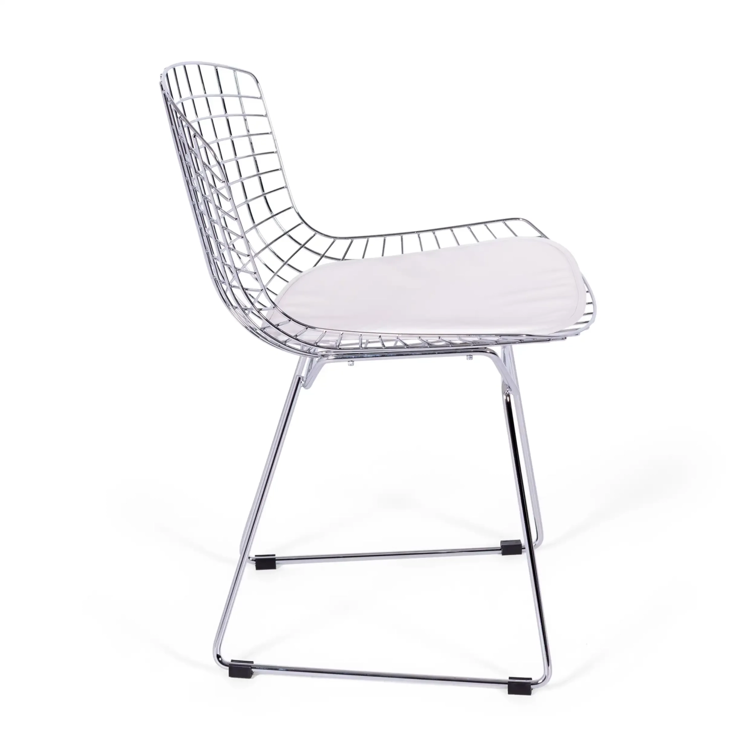 Chaise Berta "Haute Qualité" en Acier Chromé FURNMOD - 13