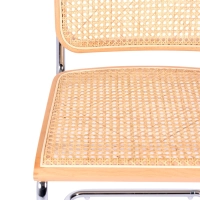Tuoli Cesca edullinen tuoli teräksestä, pyökistä ja rottingista 🪑 | Mueble Design
