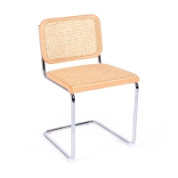 Replica of the chair Cesca in beech wood by Marcel Breuer. Economy version