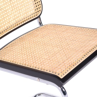 Chair Cesca economical chair in steel, beech and rattan 🪑 | Mueble Design