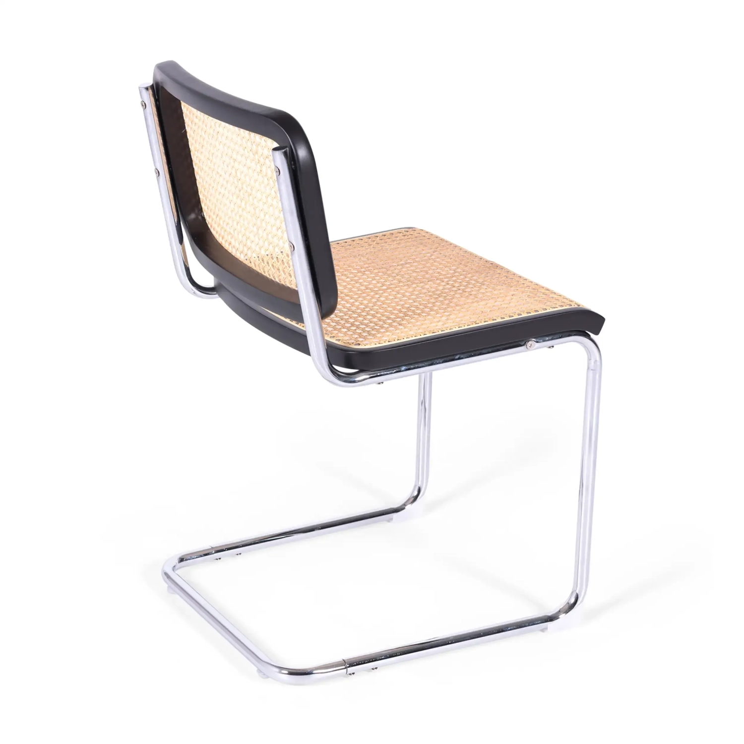Krzesło Cesca niedrogie krzesło wykonane ze stali, buku i rattanu 🪑 | Mueble Design