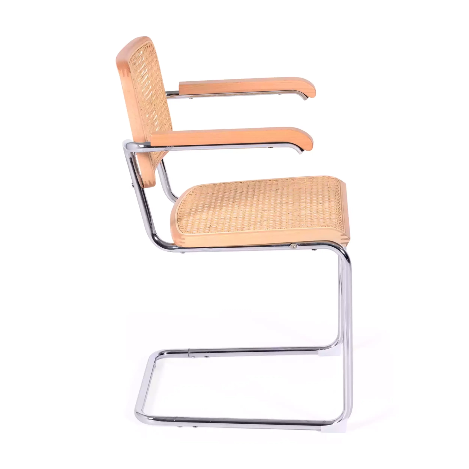 Chaise Cesca avec accoudoirs - Chaises en rotin - Meubles Concept