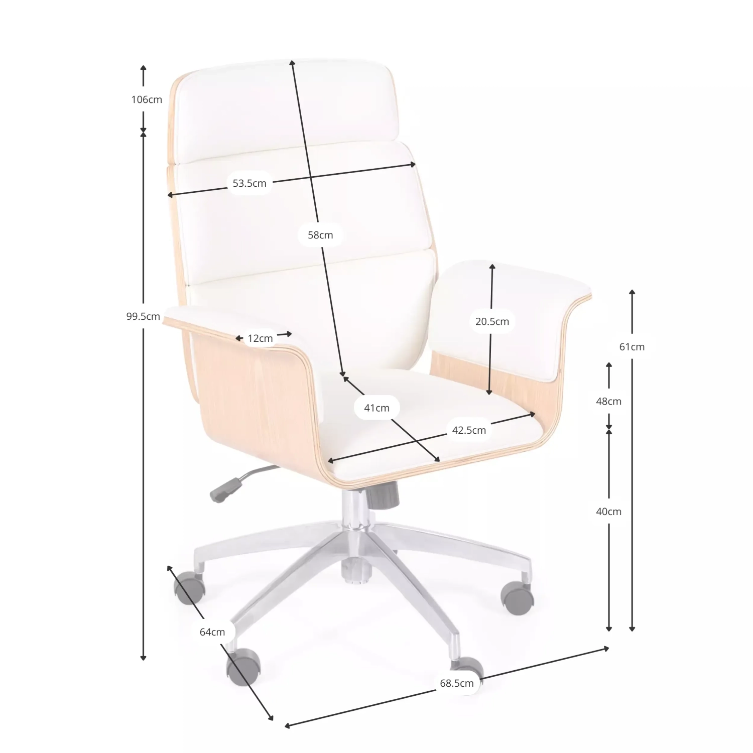 Krzesło biurowe Executive - Krzesła biurowe - Mobelarium