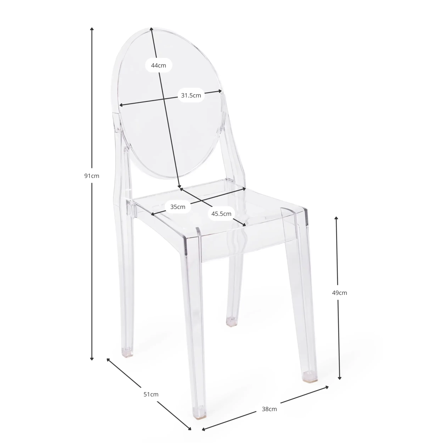 Sedia Victoria Replica - Sedie di design - Muebledesign