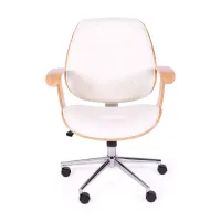 Cambridge kontorsstol i ljust trä - Mueble design