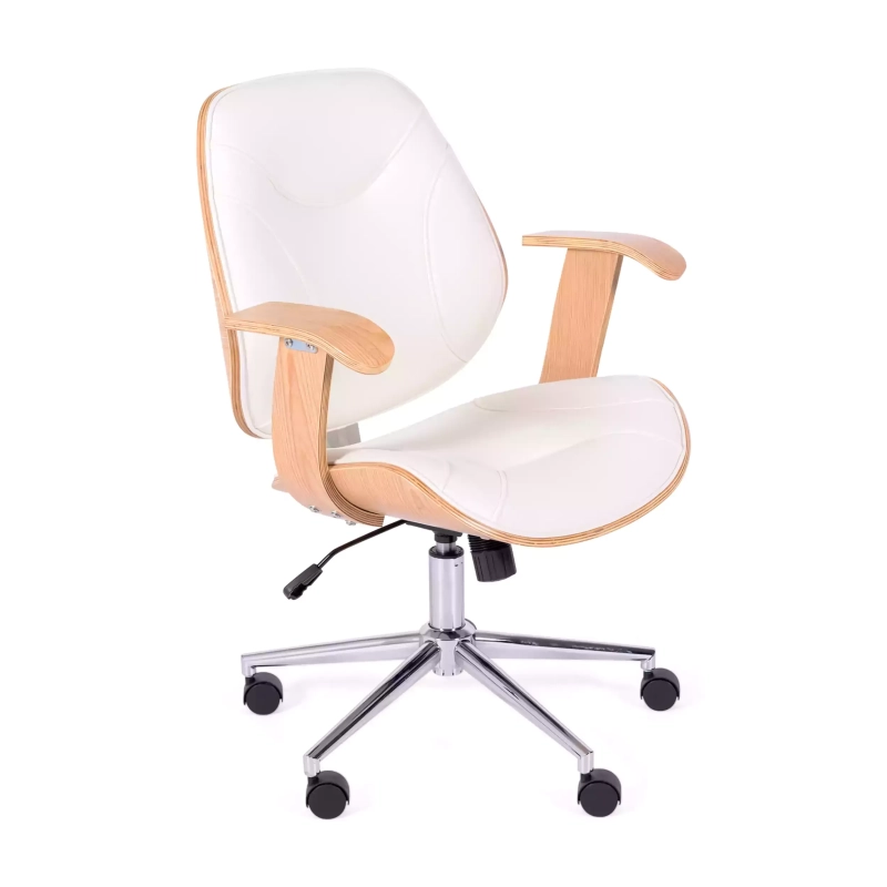 Kancelářská židle Cambridge ze světlého dřeva - Mueble design
