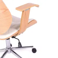 Cambridge Bürostuhl aus hellem Holz - Mueble design