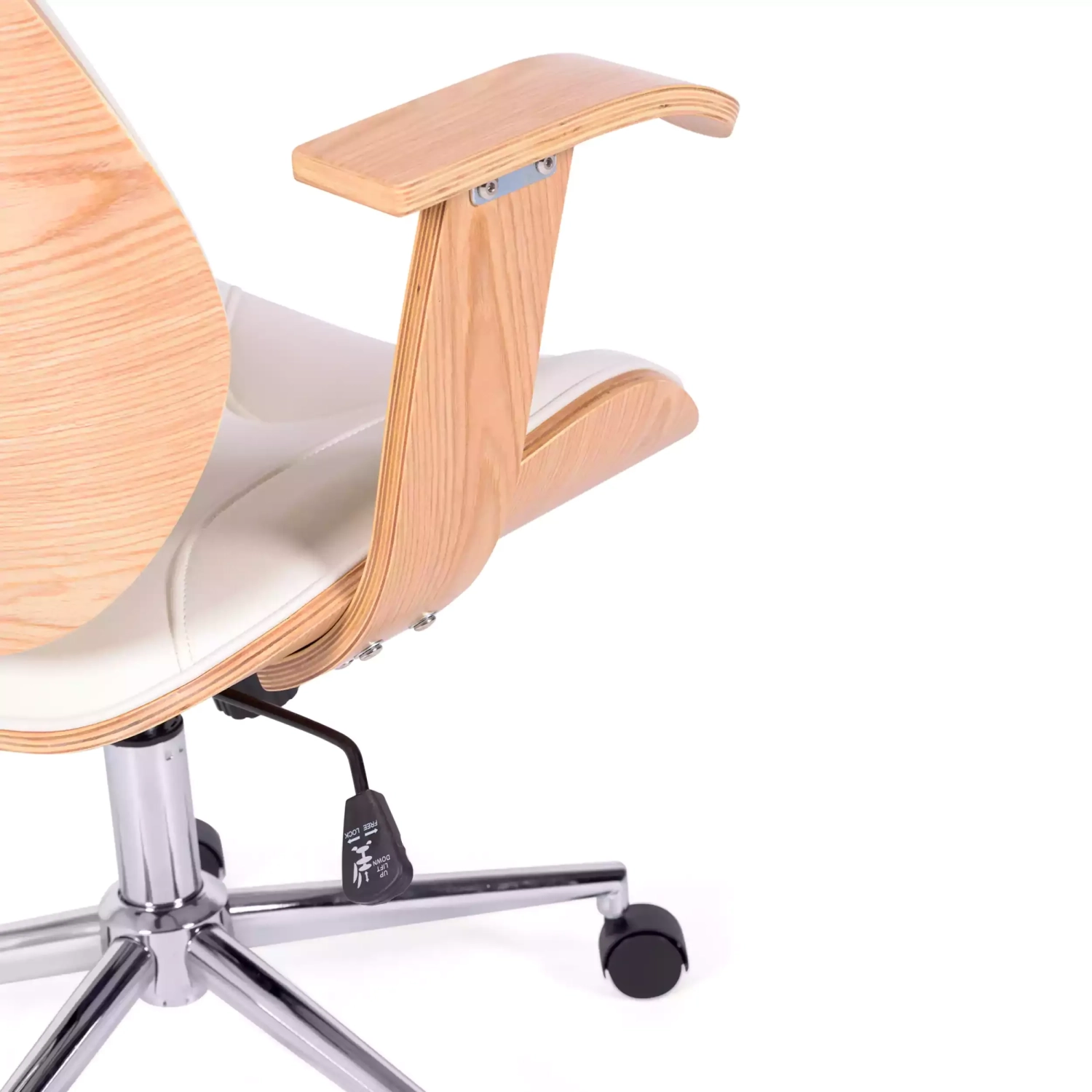 Cambridge kontorsstol i ljust trä - Mueble design