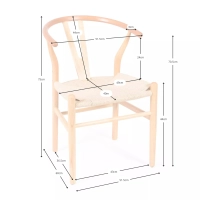 Wishbone CH24 Chair Inspiration - Nordic Chair - Muebledesign