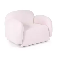 Designerski fotel 1-osobowy Nest - zawijany design - Mobelarium