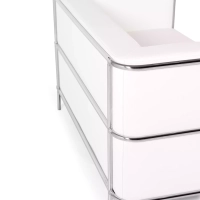 2-osobowa sofa Torino z ekoskóry i chromowanej stali 🛋️ - Mobelarium