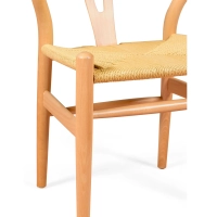 Chaise Inspiration Wishbone CH24 - Chaises en bois - Style nordique