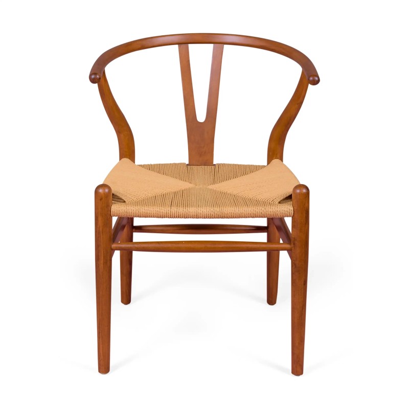 Inspiration Wishbone CH24 pähkinässä - pohjoismaiset tuolit - designhuonekalut