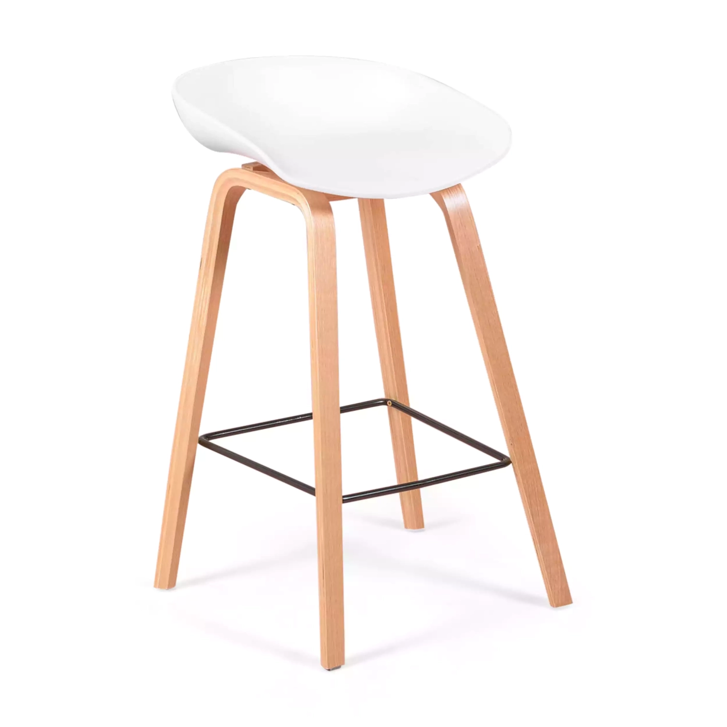 Ottieni lo sgabello in legno di faggio nordico - Mobile Design