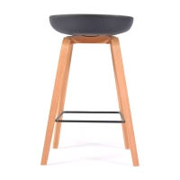 Krijg de Barstoel Scandinavisch in Beukenhout - Mobelarium