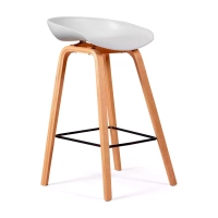 Get the Nordic Beech Wood Stool - Mueble Design
