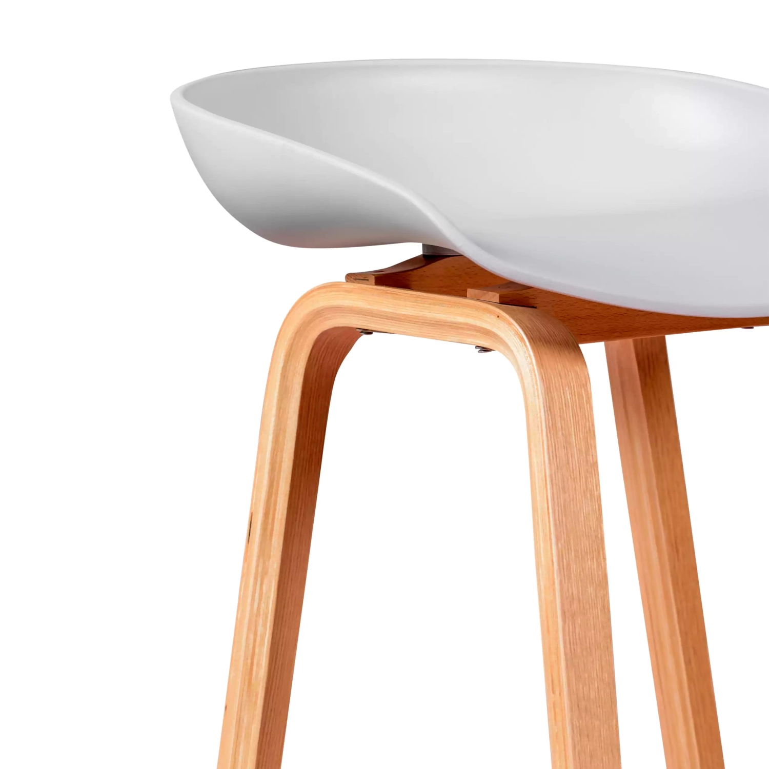 Get the Nordic Beech Wood Stool - Mueble Design