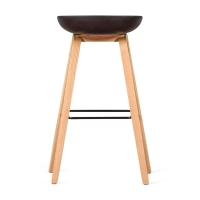 75 cm nordischer Hocker aus Buchenholz - Mobelarium