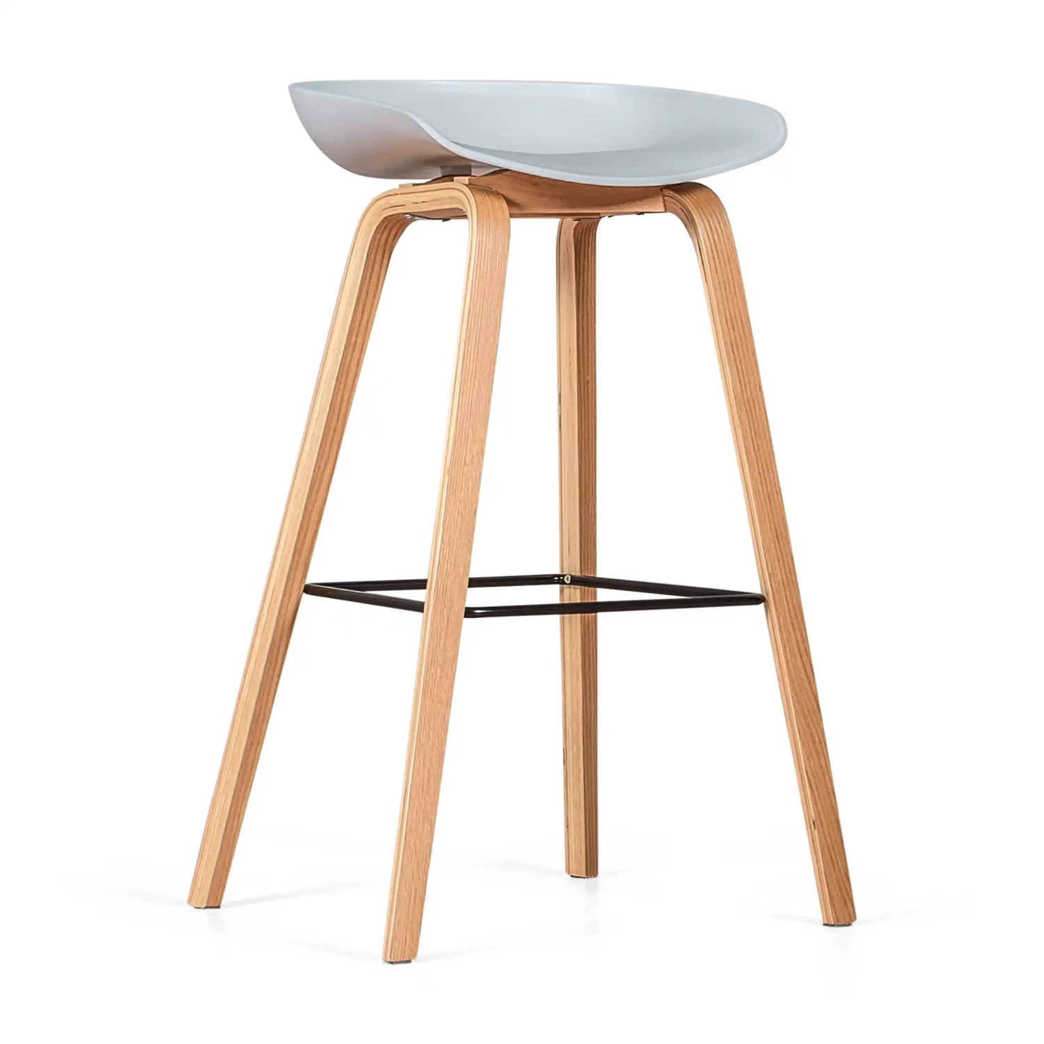 Tamborete Nórdico de 75cm em Madeira de Faia - Mueble Design