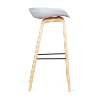 Stolička Skandinávie 75 cm v bukovém dřevě - Mobelarium