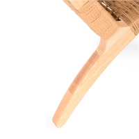 Poltrona Catani CH25 | Design scandinavo in frassino e corda naturale