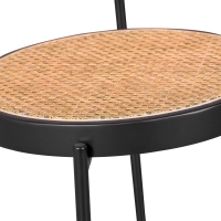 Chaise rétro Preston en rotin naturel - Design et chaleur - Meubles Concept