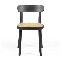 Silla Tours en fresno y ratán – estilo nórdico y natural - Mueble Design