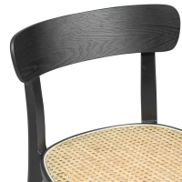 Silla Tours en fresno y ratán – estilo nórdico y natural - Mueble Design