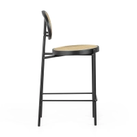 Stolička Vintage Bar Preston Rattan Natural 65 cm - Mobelarium
