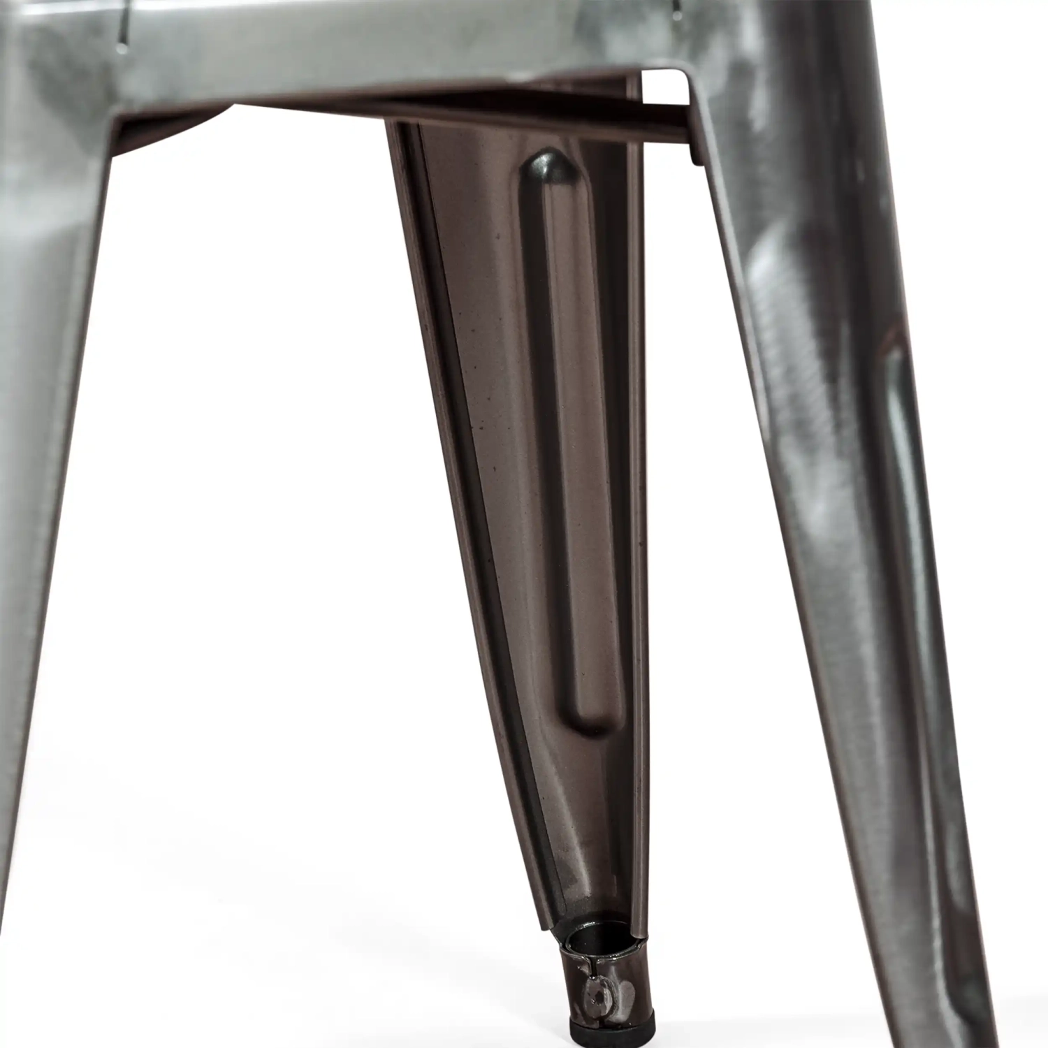 Taburete Metálico Bistro 45 cm | Estilo Industrial Apilable