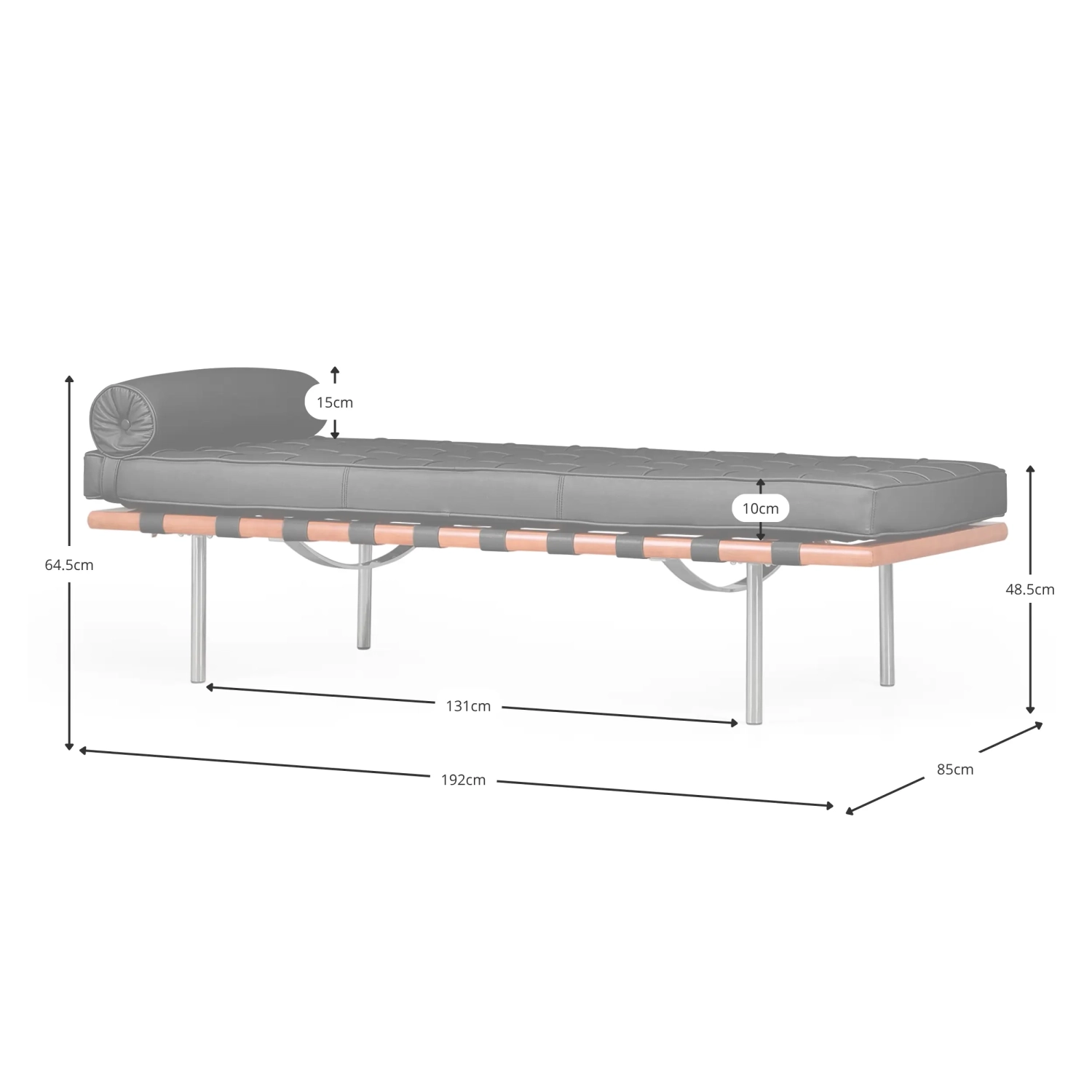Barcelona Daybed Inspiration - Designmöbler - Designmöbler